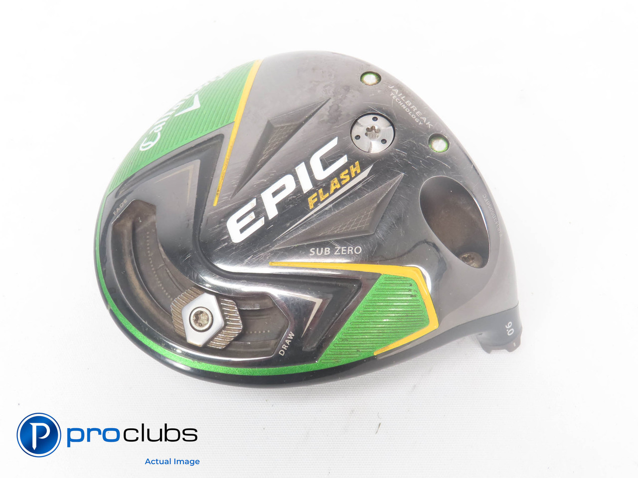 Callaway Epic Flash Sub Zero 9* Driver - Head Only - R/H - 382563